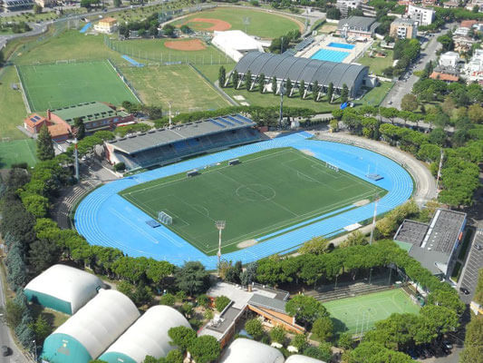 Stadion für Trainingslager in Riccione